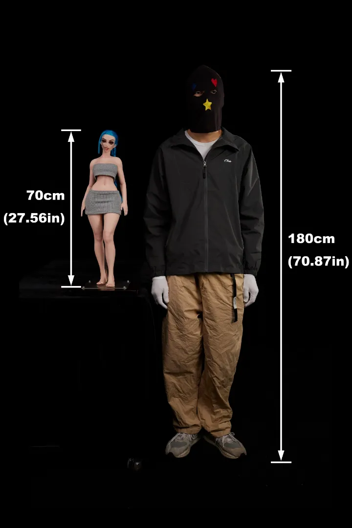 70cm (2ft4) Silicone Poupée sexuelle Jetta